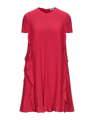 REDValentino Short dress Red 70% Acetate, 30% Viscose