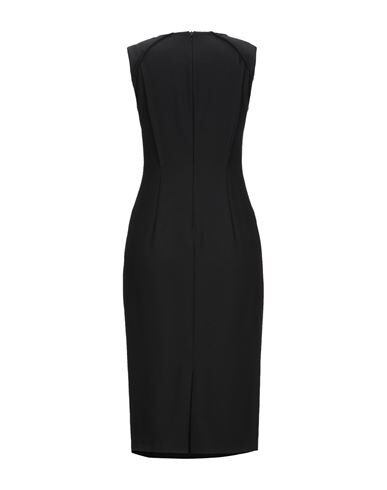 Shop Seventy Sergio Tegon 10 Collection Seventy Sergio Tegon Woman Midi Dress Black Size 6 Polyester, Viscose, Elastane