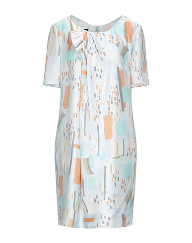 EMPORIO ARMANI Short dress Sky blue 100% Silk
