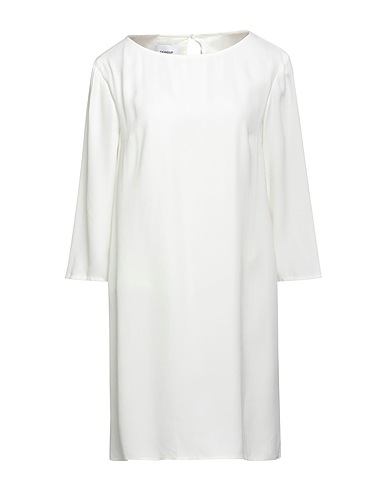 DONDUP Short dress Ivory 100% Viscose
