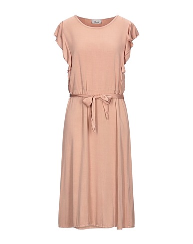 CROCHÈ Midi dress Blush 100% Viscose
