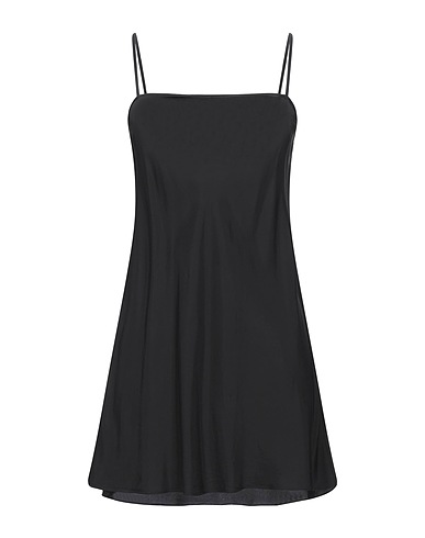 ASPESI Elegantes Kleid Schwarz 100% Viskose