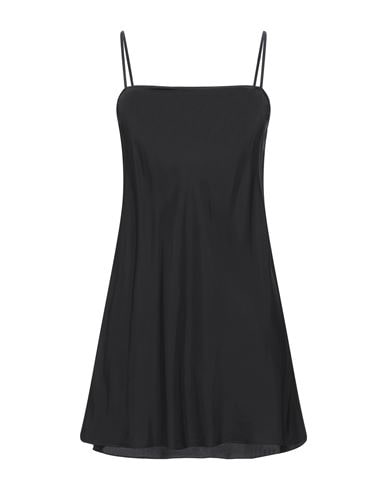 Aspesi Short Dresses In Black