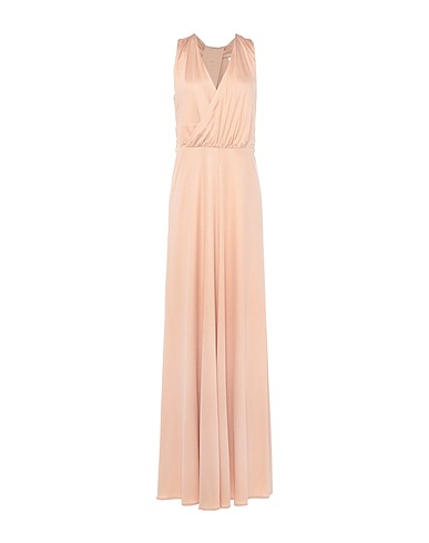 D.EXTERIOR Long dress Blush 65% Acetate, 35% Polyamide