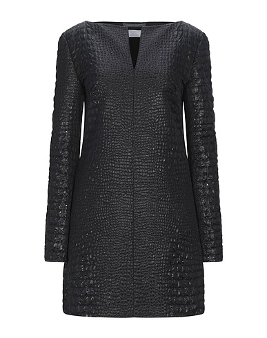 ALBERTA FERRETTI Short dress Black 48% Polyester, 26% Acrylic, 26% Virgin Wool