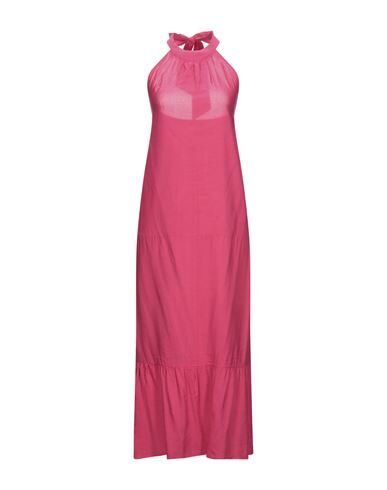 Pepita Midi Dresses In Pink