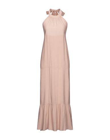 Pepita Midi Dresses In Pink