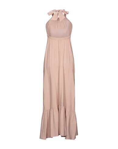Pepita Midi Dresses In Pink