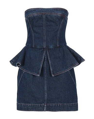 PHILOSOPHY di LORENZO SERAFINI Denim dress Blue 100% Cotton