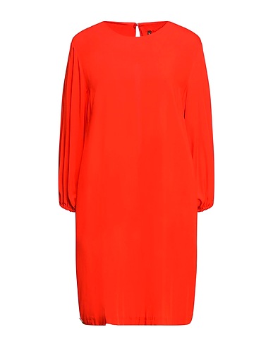 MANILA GRACE Short dress Orange 100% Viscose