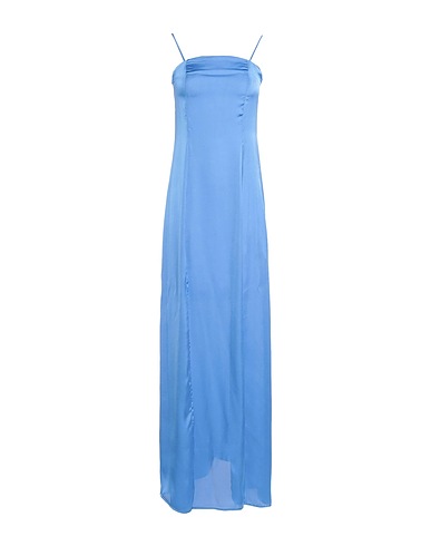 ACTUALEE Long dress Azure 100% Polyester