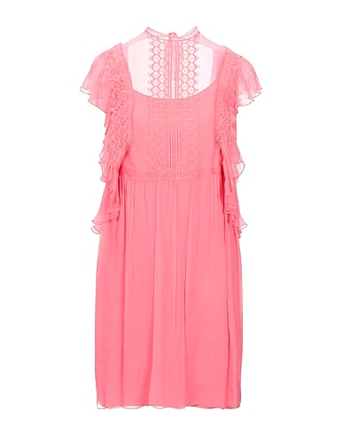 ALBERTA FERRETTI Short dress Pink 94% Acetate, 6% Elastane