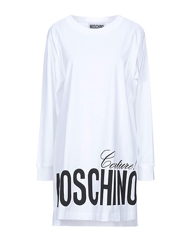 MOSCHINO T-shirt COUTURE White 100% Cotton