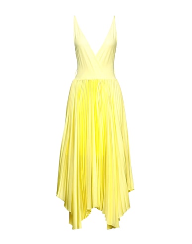 MARCIANO by GUESS Midi dress Yellow 83% Viscose, 17% Polyester
