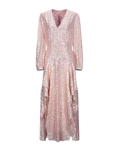 STELLA McCARTNEY Elegant dress Light pink 75% Silk, 25% Metallic fiber