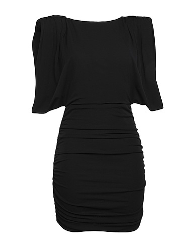 JOHN RICHMOND Sheath dress Black 100% Viscose