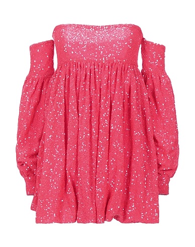 AMEN Vestito corto Rosa 100% Poliammide, PVC - Polivinilcloruro