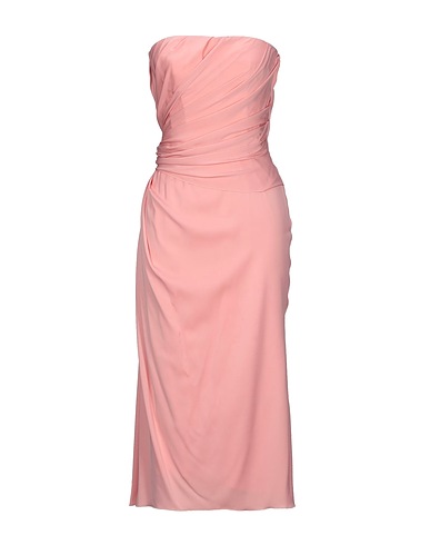 DOLCE&GABBANA Elegant dress Pink 94% Silk, 6% Elastane