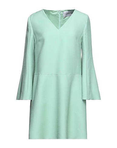 VALENTINO GARAVANI Elegant dress Light green 65% Virgin Wool, 35% Silk