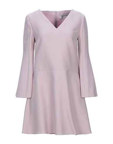 VALENTINO GARAVANI Elegant dress Lilac 65% Virgin Wool, 35% Silk