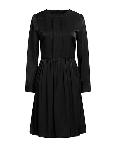 I AM ANN Short dress Black 60% Rayon, 40% Polyester