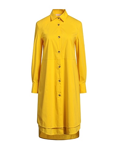 LIVIANA CONTI Midi dress Marigold 68% Cotton, 28% Polyamide, 4% Elastane