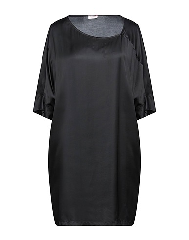 ROSSOPURO Short dress Black 100% Viscose