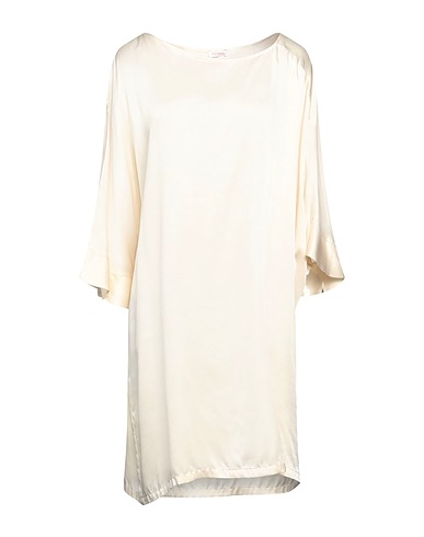 ROSSOPURO Short dress Ivory 100% Viscose