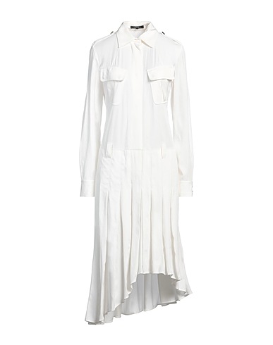 BARBARA BUI Midi dress White 100% Viscose