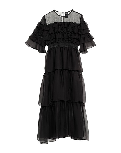 MARC ELLIS Long dress Black 100% Polyester