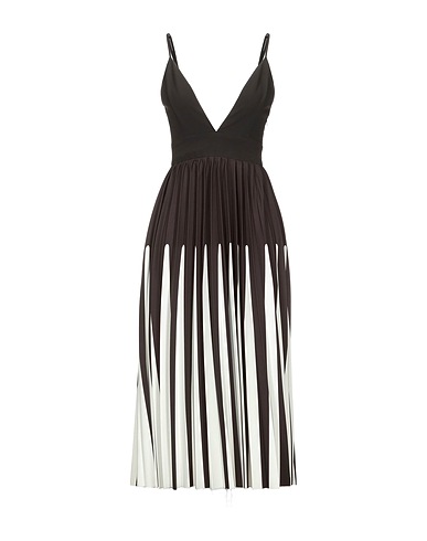 JIJIL Midi dress Black 96% Polyester, 4% Elastane