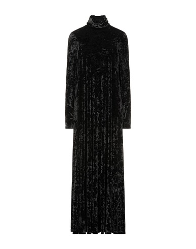 MM6 MAISON MARGIELA Long dress Black 96% Polyester, 4% Elastane