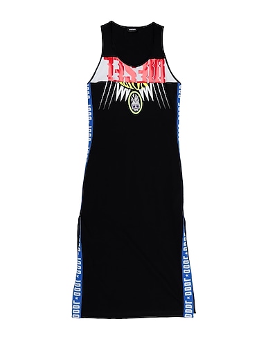 DIESEL Dress Black 95% Cotton, 5% Elastane