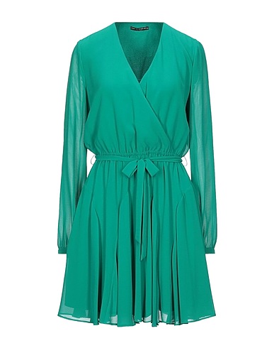 GUESS Kurzes Kleid Smaragdgrün 100% Polyester