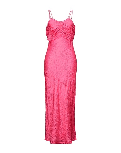 ERIKA CAVALLINI Long dress Fuchsia 100% Cupro