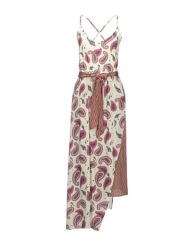 EMMA & GAIA Long dress Ivory 100% Viscose