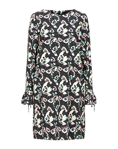 CAVALLI CLASS Short dress Black 97% Viscose, 3% Elastane