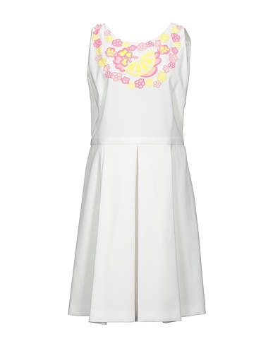 BOUTIQUE MOSCHINO Short dress White 98% Cotton, 2% Other Fibres