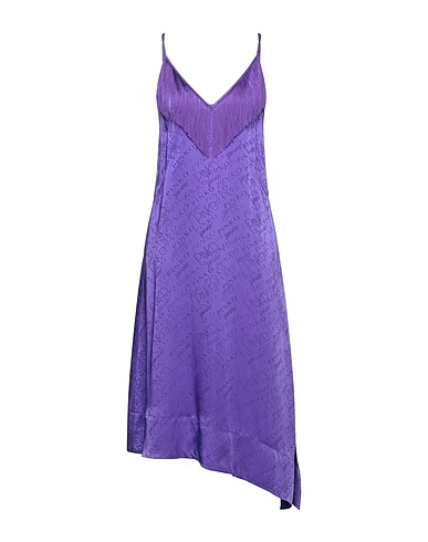 PINKO Midi dress Purple 53% Acetate, 47% Viscose, Polyester