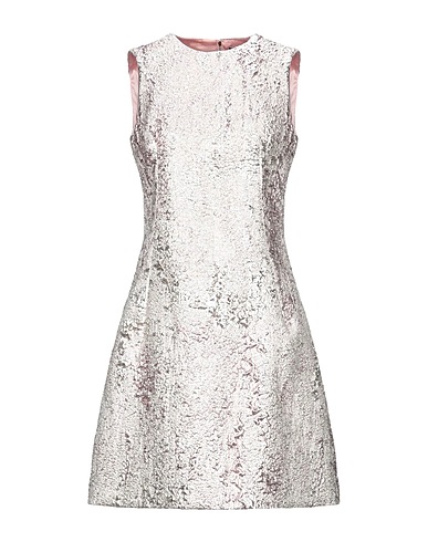 DOLCE&GABBANA Sheath dress Light pink 48% Metallic Polyester, 27% Polyamide, 25% Silk