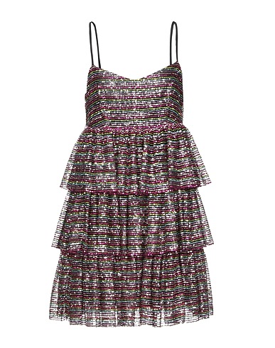 REDValentino Sequin dress Purple 100% Polyamide, Polyester