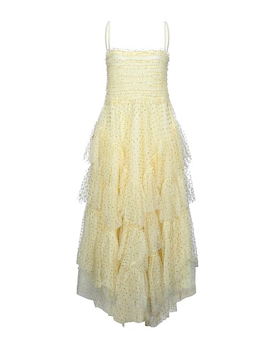 REDValentino Long dress Yellow 100% Polyamide