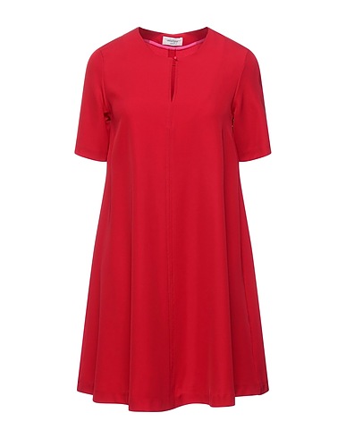 OTTOD'AME Short dress Red 97% Polyester, 3% Elastane