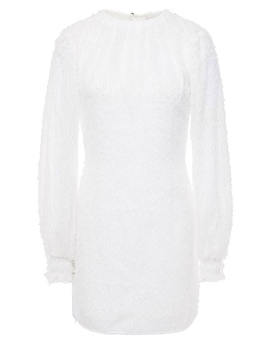 VANESSA COCCHIARO Sequin dress White 100% Polyester