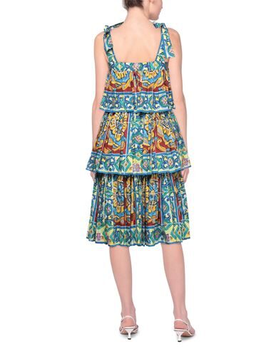 Dolce & Gabbana Midi Dresses In Blue