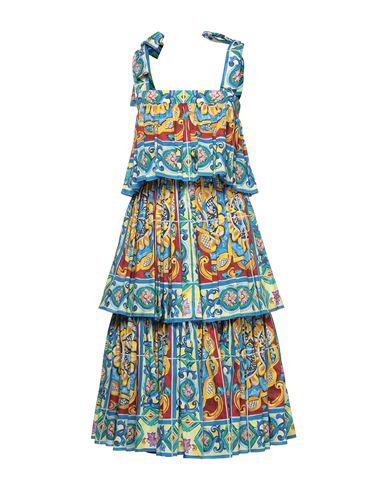 Dolce & Gabbana Midi Dresses In Blue