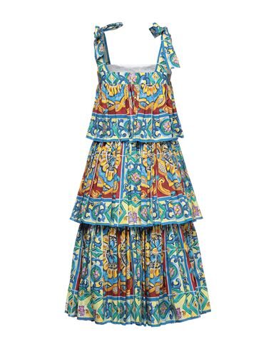 Dolce & Gabbana Midi Dresses In Blue