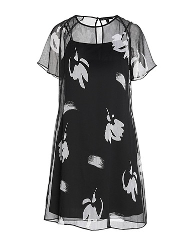 ARMANI EXCHANGE Short dress Black 100% Polyester