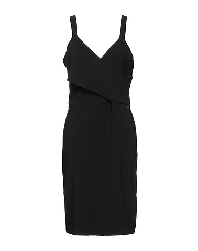 ARMANI EXCHANGE Elegant dress Black 95% Polyester, 5% Elastane