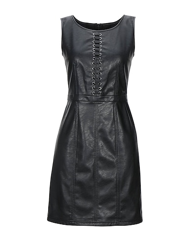 ARMANI EXCHANGE Short dress Black 100% Polyester, Polyurethane